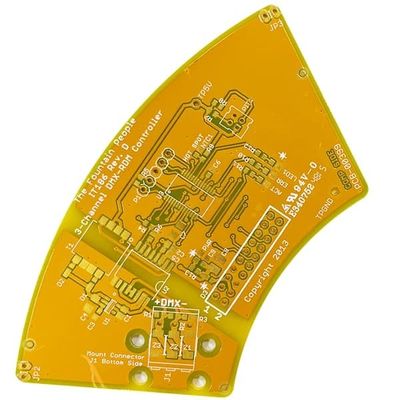 Buen precio 2 blanco amarillo rápido rígido del PWB 1.6m m 1oz Soldermask de la vuelta de la capa en línea