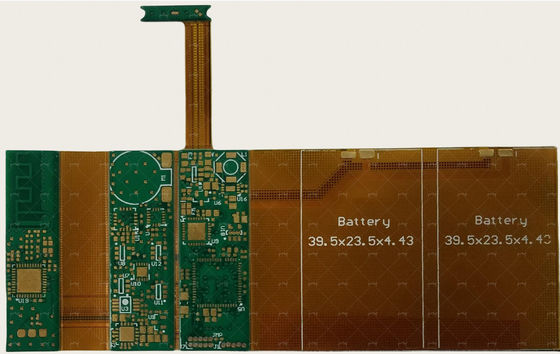 Buen precio Placas de circuitos rígidos flexibles de 6L 1.0mm FR4 y material PI con EING para aplicaciones de baterías en línea