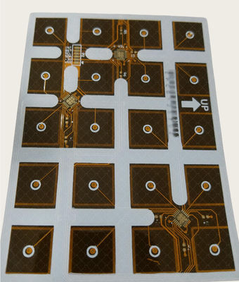 Buen precio Pcb flexible de doble cara 1OZ EING cubierta amarilla y soldadura blanca FPC en línea