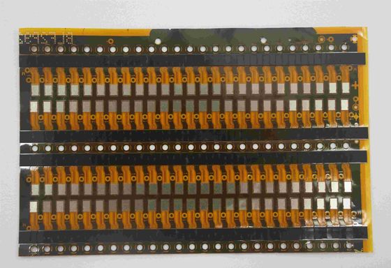 Buen precio Flexible de PCB amarillo y negro EING superficie de revestimiento con panel de envío en línea