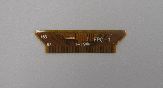 Buen precio 2 capas de PCB flexible 0.5 oz con poliamida EING cubierta amarilla para seguir su especificación en línea