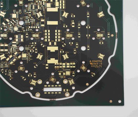 Buen precio 2 capas PCB de cobre 2W/M*K Base de cobre 1,6 mm de espesor Máscara de soldadura negra Separación termoeléctrica en línea
