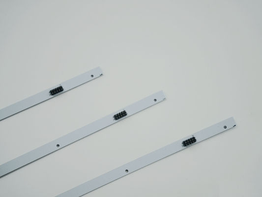 Buen precio Ensamblaje de PCB LED de 2 capas FR4 Material normal Tg Máscara de soldadura blanca para aplicaciones de iluminación en línea