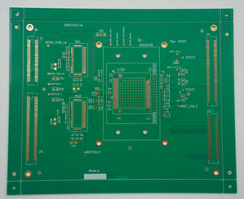 Buen precio 8 capas de placas de PCB personalizadas de alta Tg EING enchufe de resina de níquel-paladio y tecnología de control de impendencia en línea