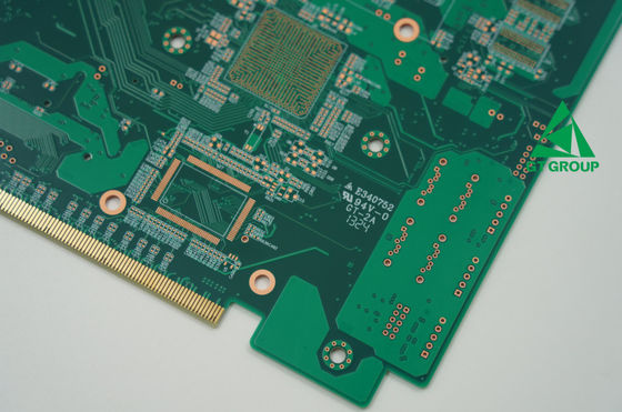 Buen precio Placa de circuitos impresos de 10 capas de PCB TG150 FR4 medio 0.1mm línea OSP y tecnología de dedos de oro en línea