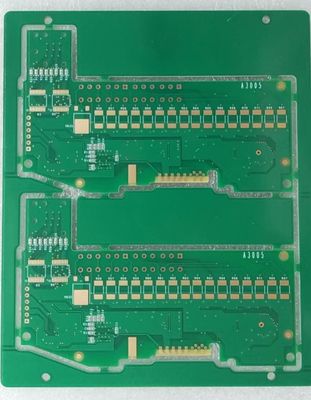 Buen precio Prototipo de PCB de máscara de soldadura verde personalizado con tablero de dedo de oro de nuestro mejor proceso de fabricación en línea