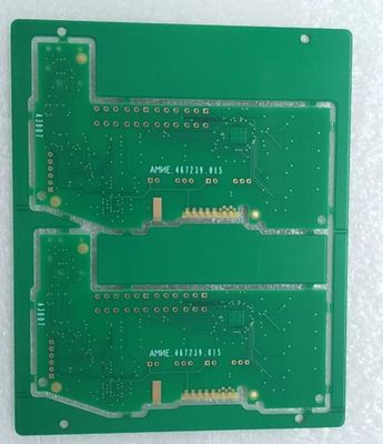 Buen precio 1.6mm espesor de la tabla Muestra de PCB de giro rápido con inmersión de oro y oro Finger Superficie Finish Máscara de soldadura negra en línea