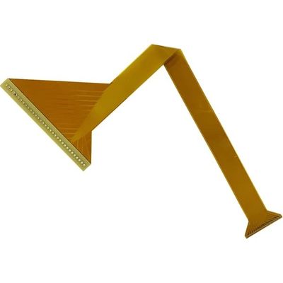 Buen precio Película amarilla de la cubierta del tablero 1oz 0.8m m del PWB de 1 capa del PWB de la máscara flexible de la soldadura en línea