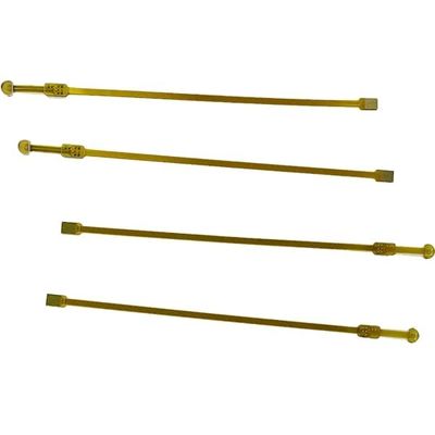 Buen precio El OEM 6 acoda la cubierta amarilla 1.1m m del PWB de la flexión rígida ninguna película de la serigrafía en línea