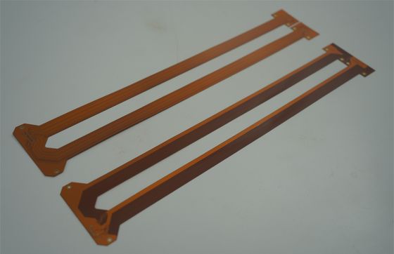 Buen precio 2L PCB flexible de cubierta amarilla EING 1OZ 0,18 mm placa de circuito flexible en línea