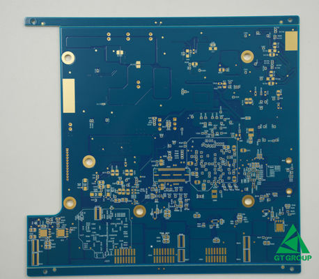 Buen precio 3/4mil Min Trace Width/Space 10 placa de PCB de capa con almohadillas BGA OSP + EING Superficie de acabado en línea